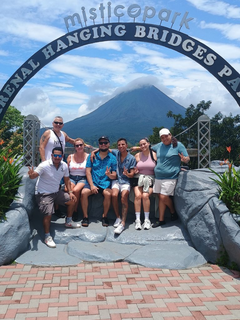 he Fortune Hanging Bridge is located 30 minutes from the center of Fortune. It is a tour of approximately 3 hours. In this view you will find 4 incredible hanging bridges in the middle of the jungle. If luck is with you, you will be able to see some animals or birds. from the jungle